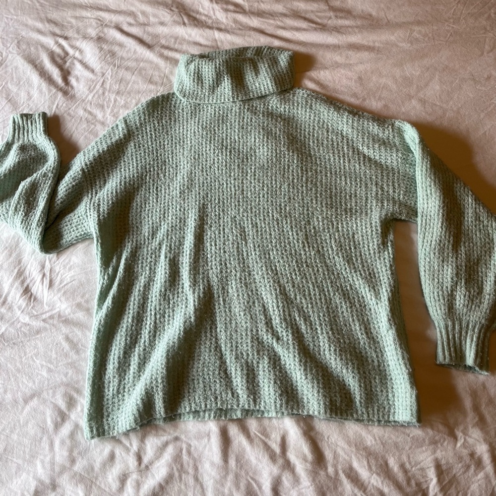 Soft turtleneck sweater
